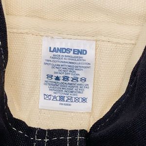 lands end monogram backpack